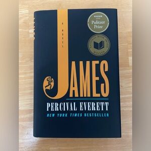 James, a novel by Percival Everett.  Hardcover edition.